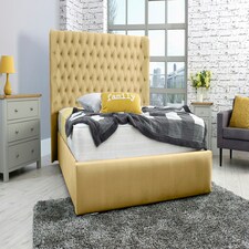 Terra Plush King Bed Frame - Beige