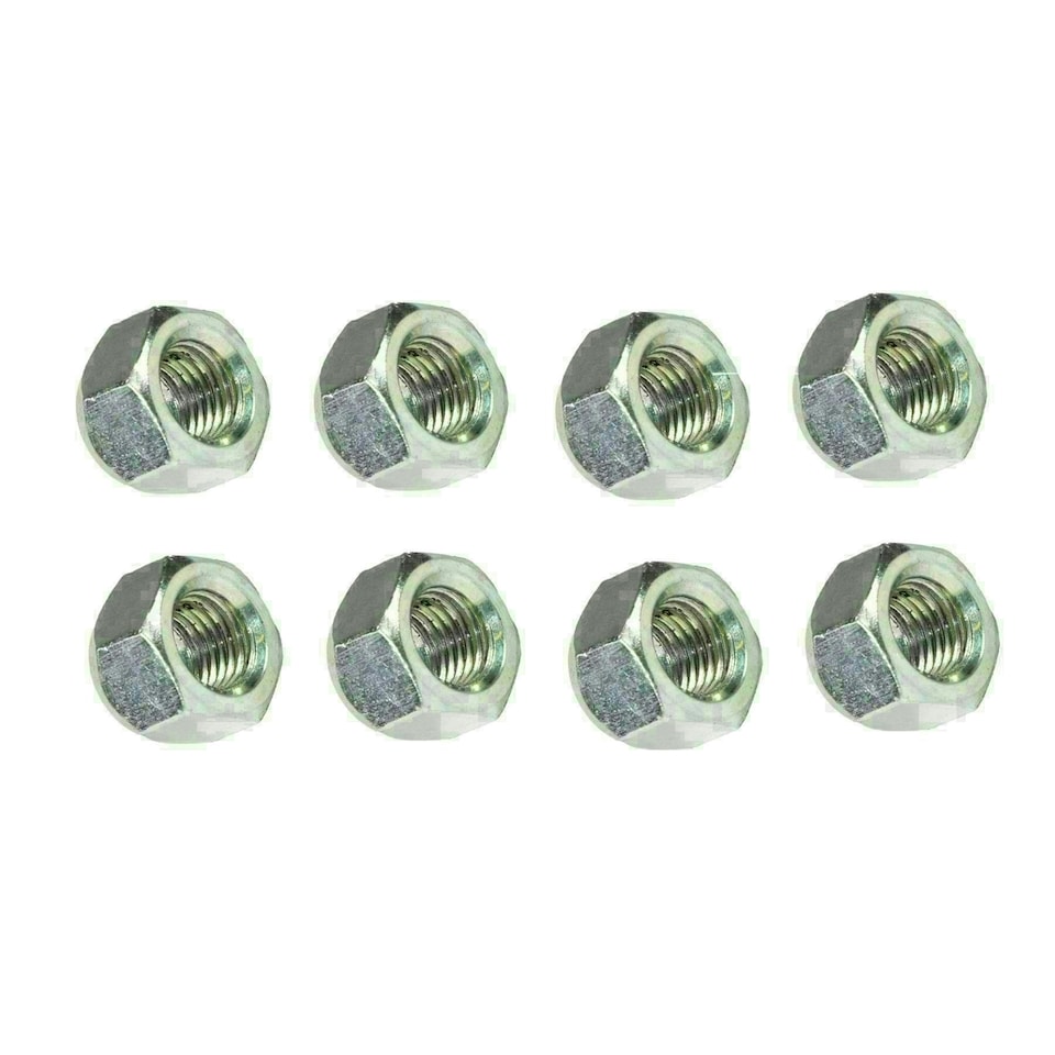 image 1 of Pack of 8 M12 x 1.5 Wheel Studs And Nuts For 100mm PCD Trailer Hubs