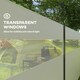 image 5 of Outsunny Camping Windbreaks with Clear Windows and Carry Bag | Grey