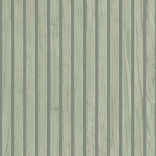 Belgravia Panacea Wood Slats Wallpaper - Sage Green - 10m x 53cm Green