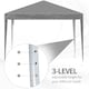 image 6 of Outsunny 3 x 3 m Garden Pop Up Gazebo Marquee Party Tent Wedding Canopy Grey
