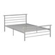 image 2 of Orion 4 Feet Bed Frame - L199 x W133.5 x H84 cm - Silver