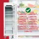 image 2 of SPARES2GO Upper Door Shelf Top Dairy Rack compatible with Lamona LAM6200 LAM6250 LAM6300 LAM6701 Fridge Freezers