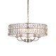 image 1 of Clifton 5 Light Multi Arm Lamp Ceiling Pendant Bright Nickel