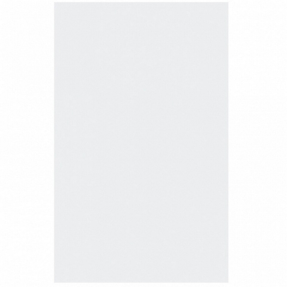 Amscan Round Plastic Party Tablecover - White - One Size
