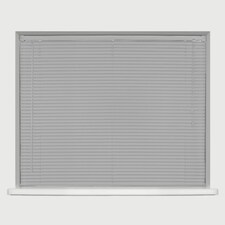 PVC Venetian Blind 180cm x 150cm Grey