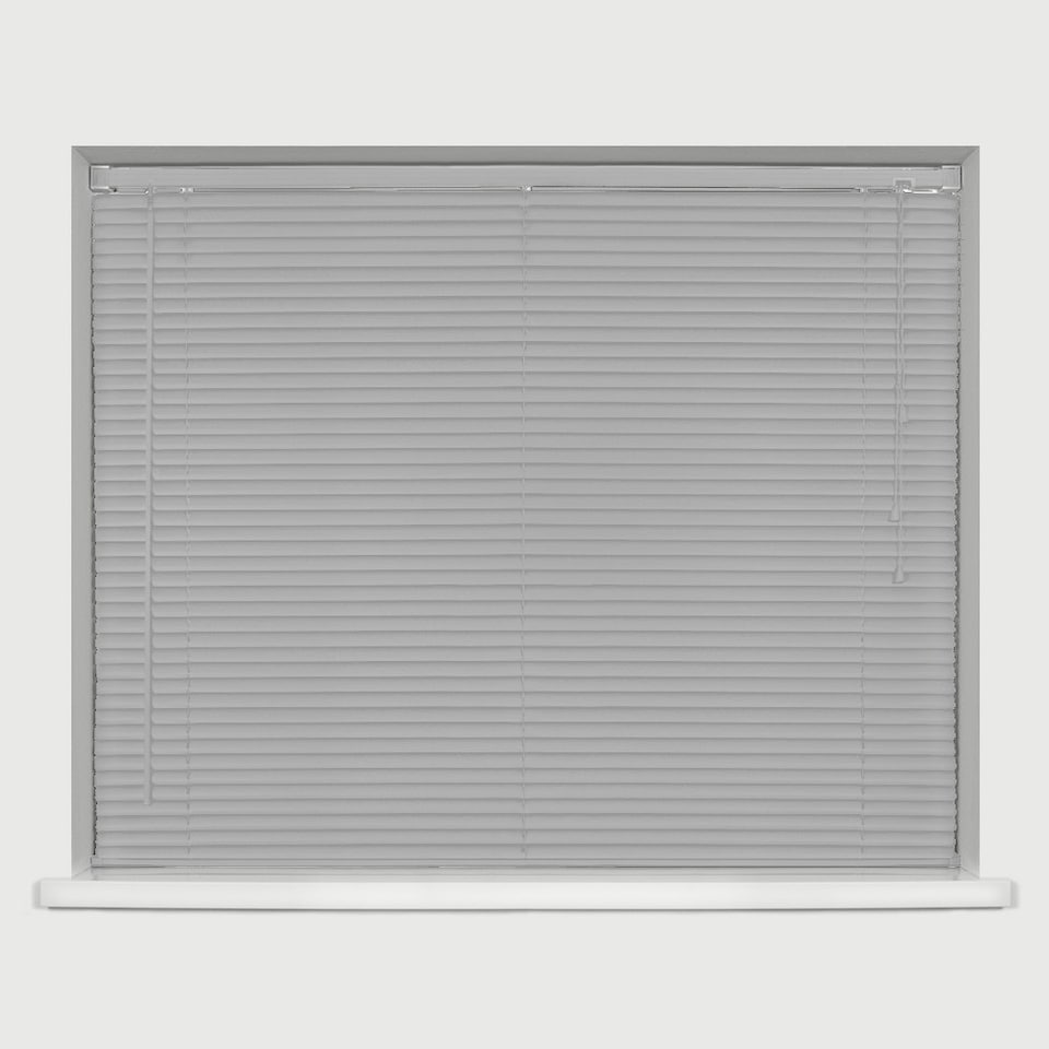 PVC Venetian Blind 180cm x 150cm Grey