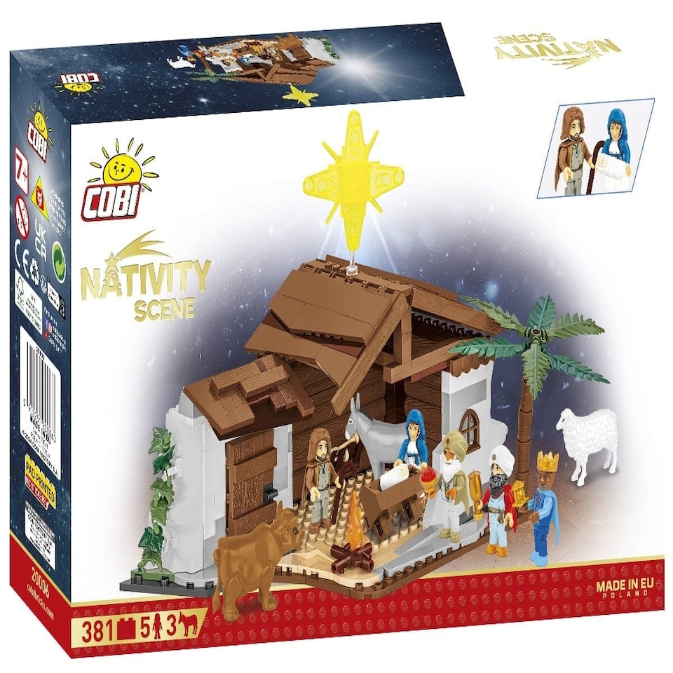 image 1 of Nativity Scene brick model - COBI 20006 - 370 bricks