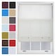image 1 of FURNISHED Daylight Roller Blind Made to Measure with Chome Round Eyelets | Cream | Cream | (W) 180cm x (L) 165cm