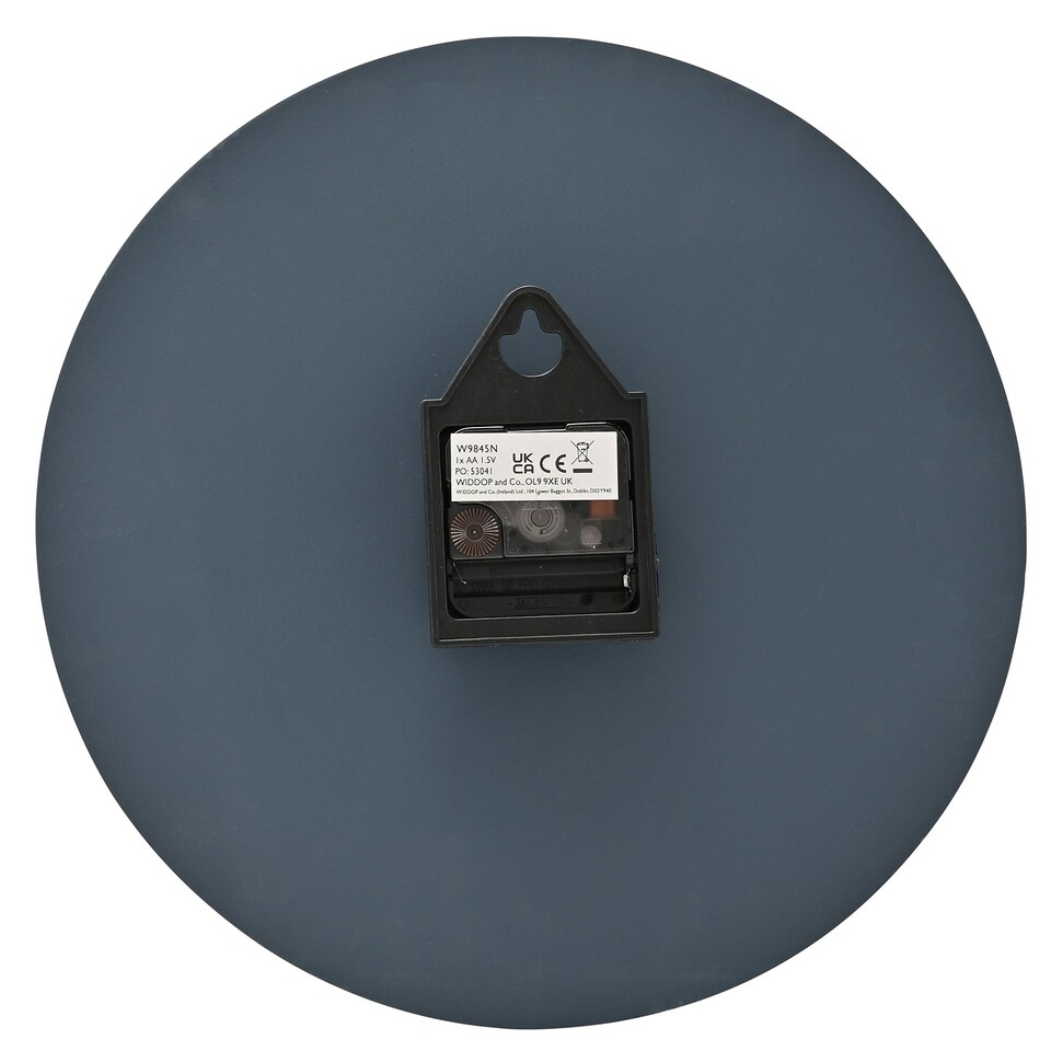 image 1 of Interval Minimalist Wall Clock 30cm - Navy Blue | Navy