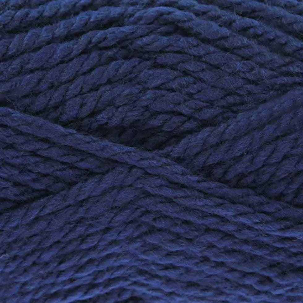 King Cole Navy Comfort Baby Chunky Yarn (Value Pack 12 x 100g Balls) For Crochet, Knitting - 106m per ball
