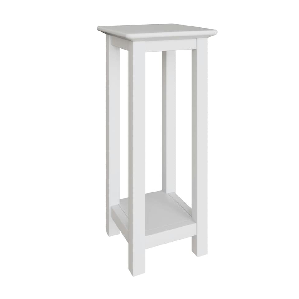 image 1 of Palma Side Table Plant Stand Pure White White