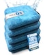 image 2 of Microfibre Car Drying Towel Super Absorbent 40cm x 40cm Perfect for Polishing & Drying - Pack of 4