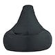 image 2 of icon Recliner Gaming Bean Bag Chair Charcoal Grey