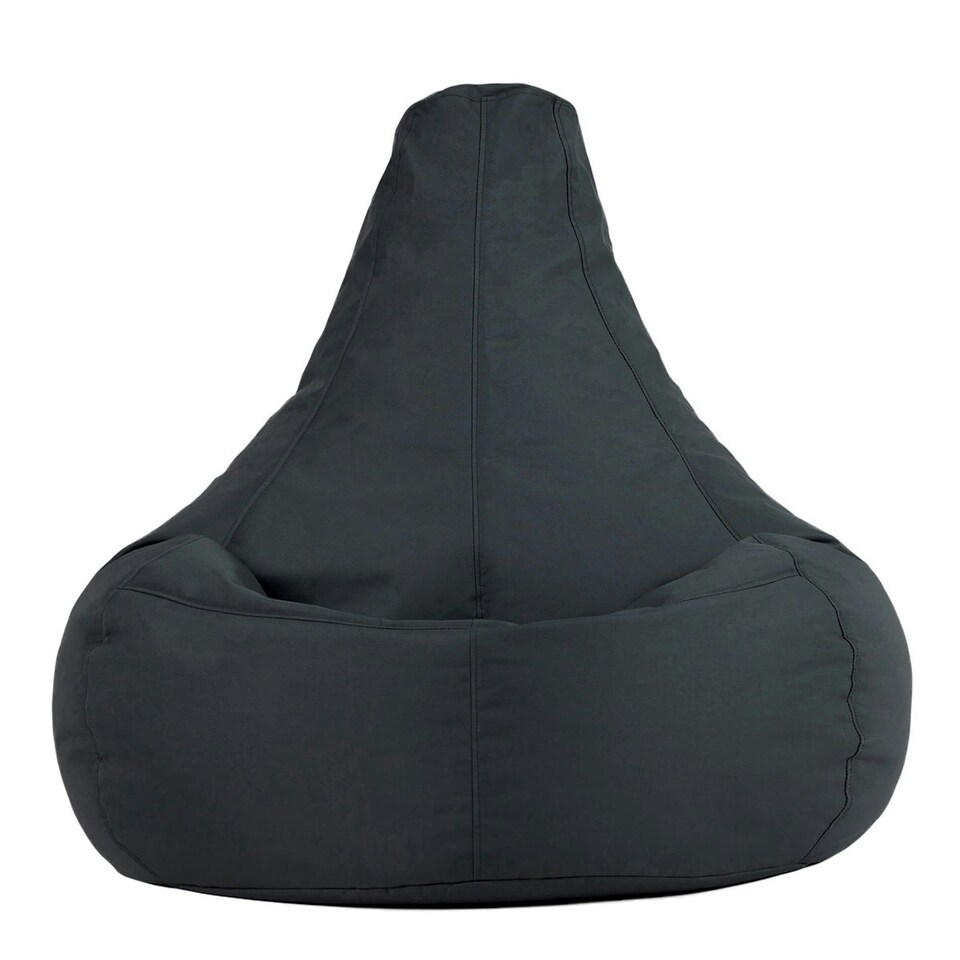 image 1 of icon Recliner Gaming Bean Bag Chair Charcoal Grey