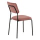 image 3 of Set of 4 Sheldon Velvet Chairs Pink