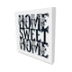image 1 of Home Sweet Home (Canvas Print) 127 x 127 x 4cm