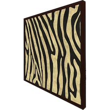 Golden zebra (Picture Frame) Brown | S