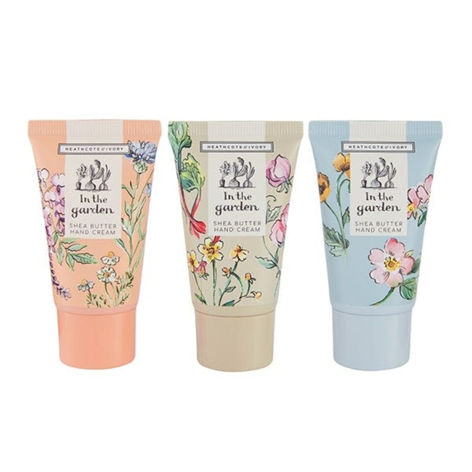 image 1 of Heathcote & Ivory In The Garden Hand Cream Trio