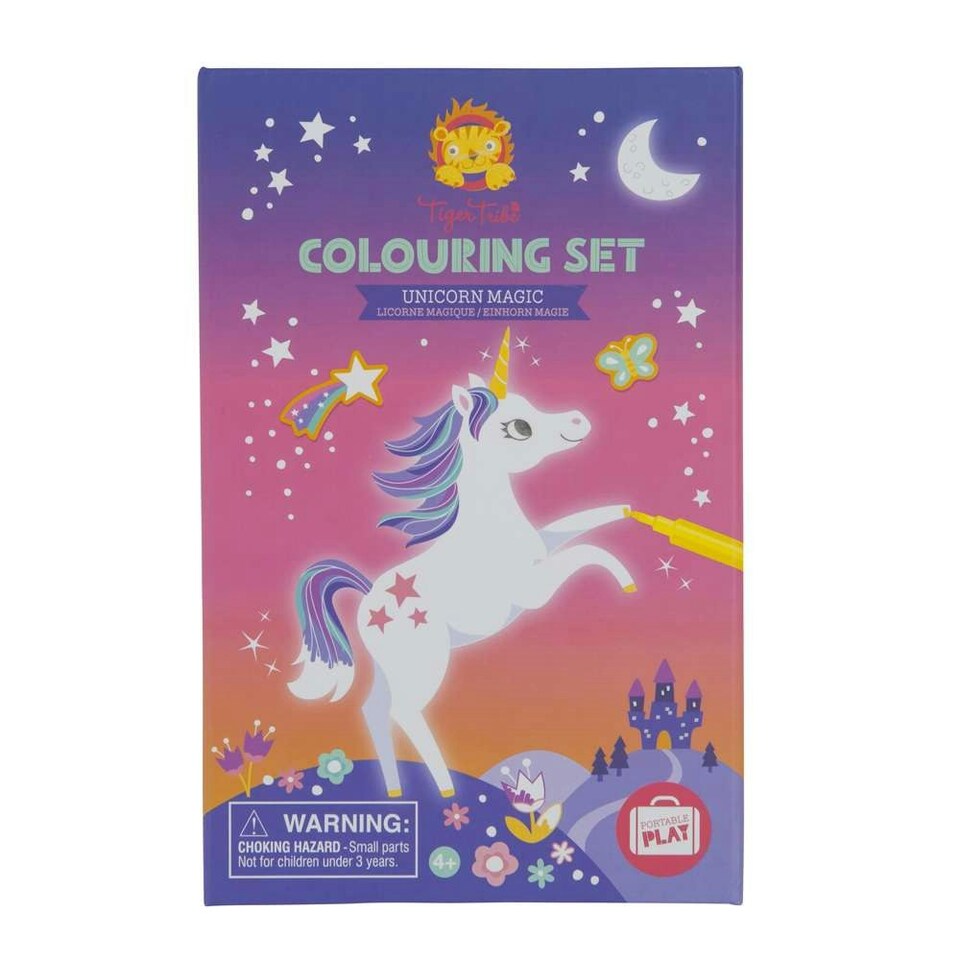 image 1 of Colouring Set - Unicorn Magic