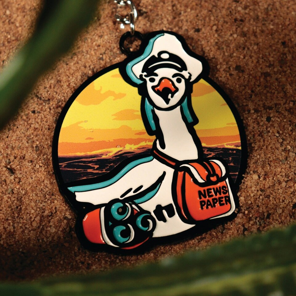 image 1 of One Piece News Coo Keyring