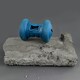 image 4 of HugglePets Tactical K9 Treat Dispenser Dumbell Dog Toy