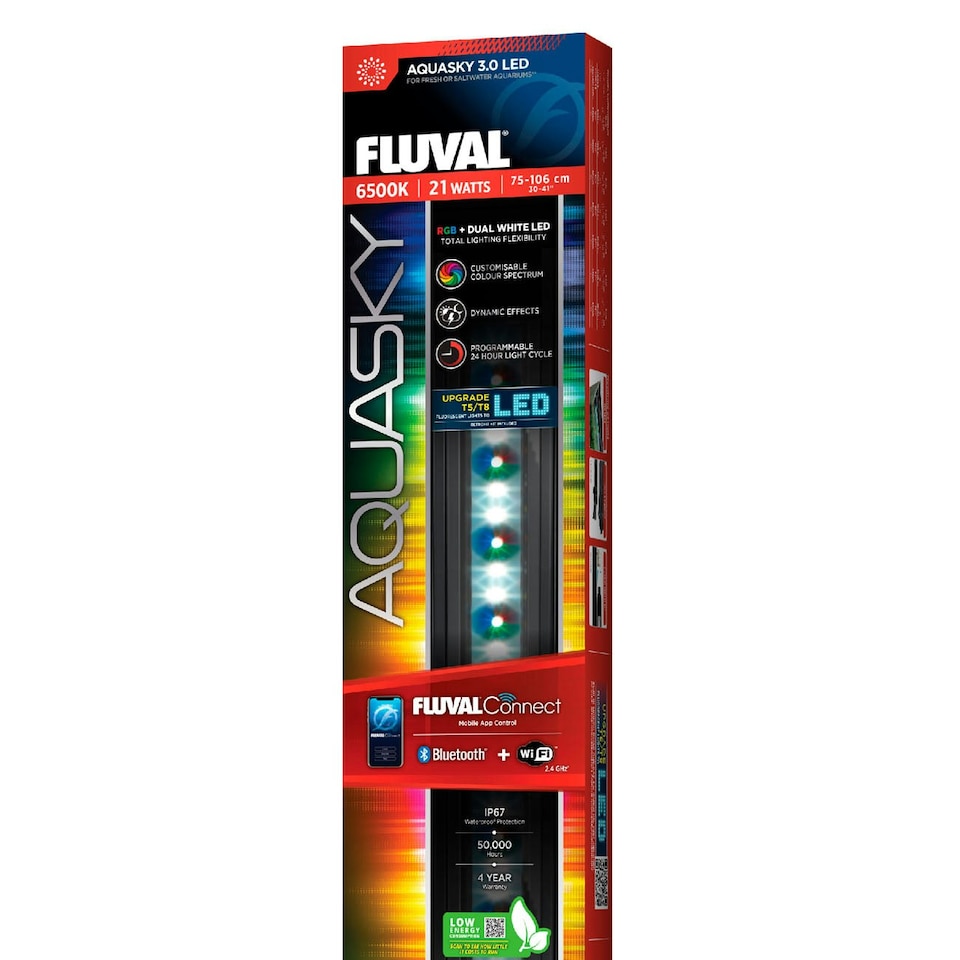 image 1 of Fluval Aquasky 3.0 LED Light Units Aquarium Fish Tank Clear