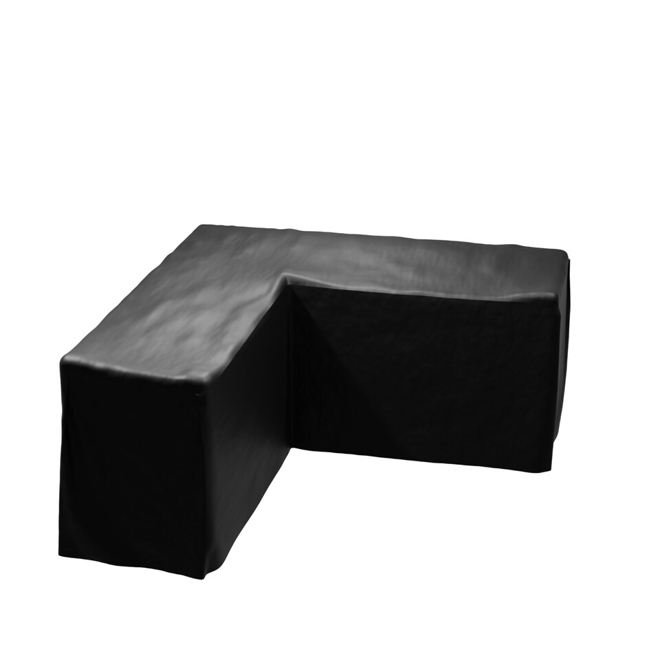 image 1 of KCT Extra Large L-Shaped Garden Furniture Cover Black | XL