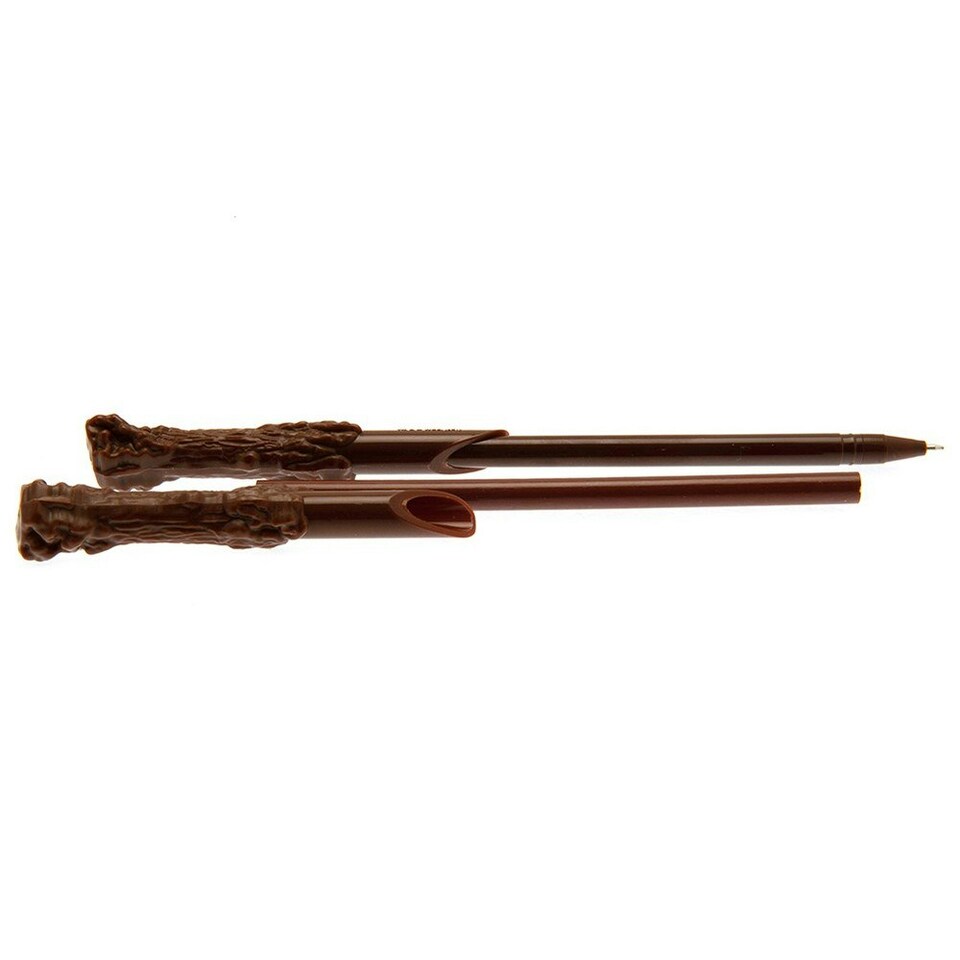 image 1 of Harry Potter Wand Pen & Pencil Set - Brown - One Size