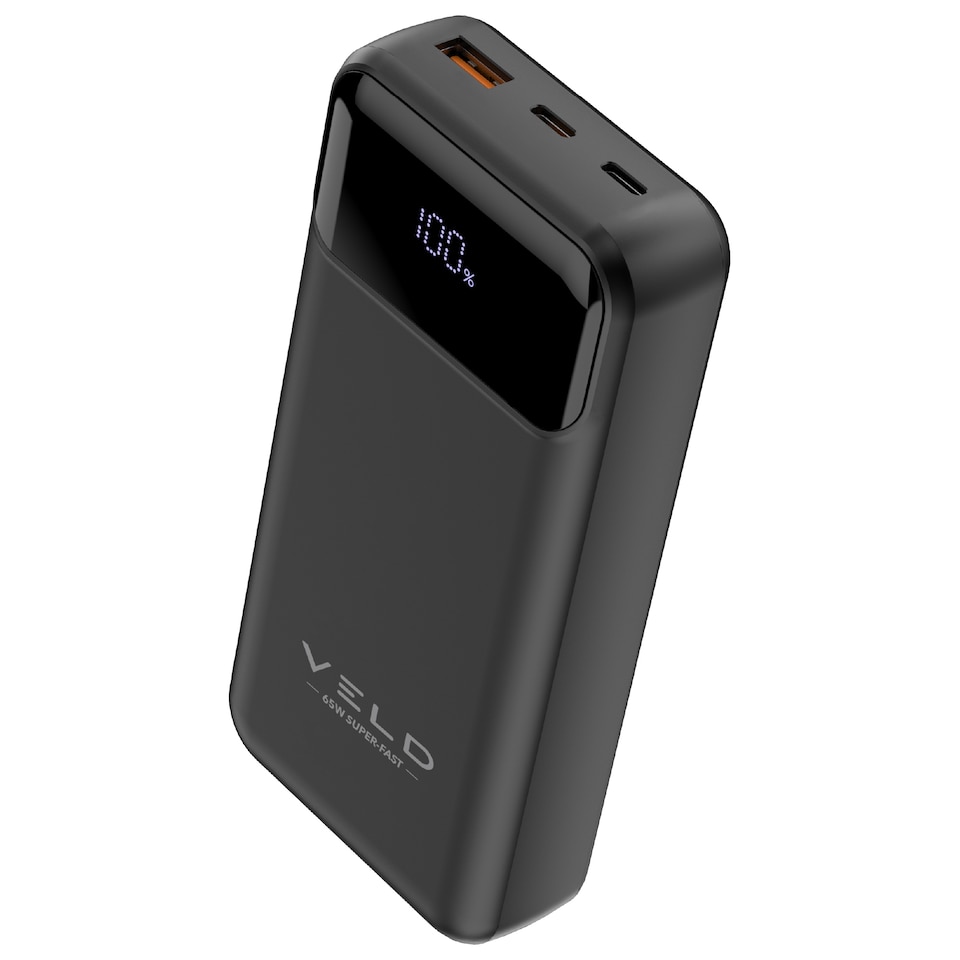 image 1 of VELD Super-Fast 20,000mAh Power Bank - 65W