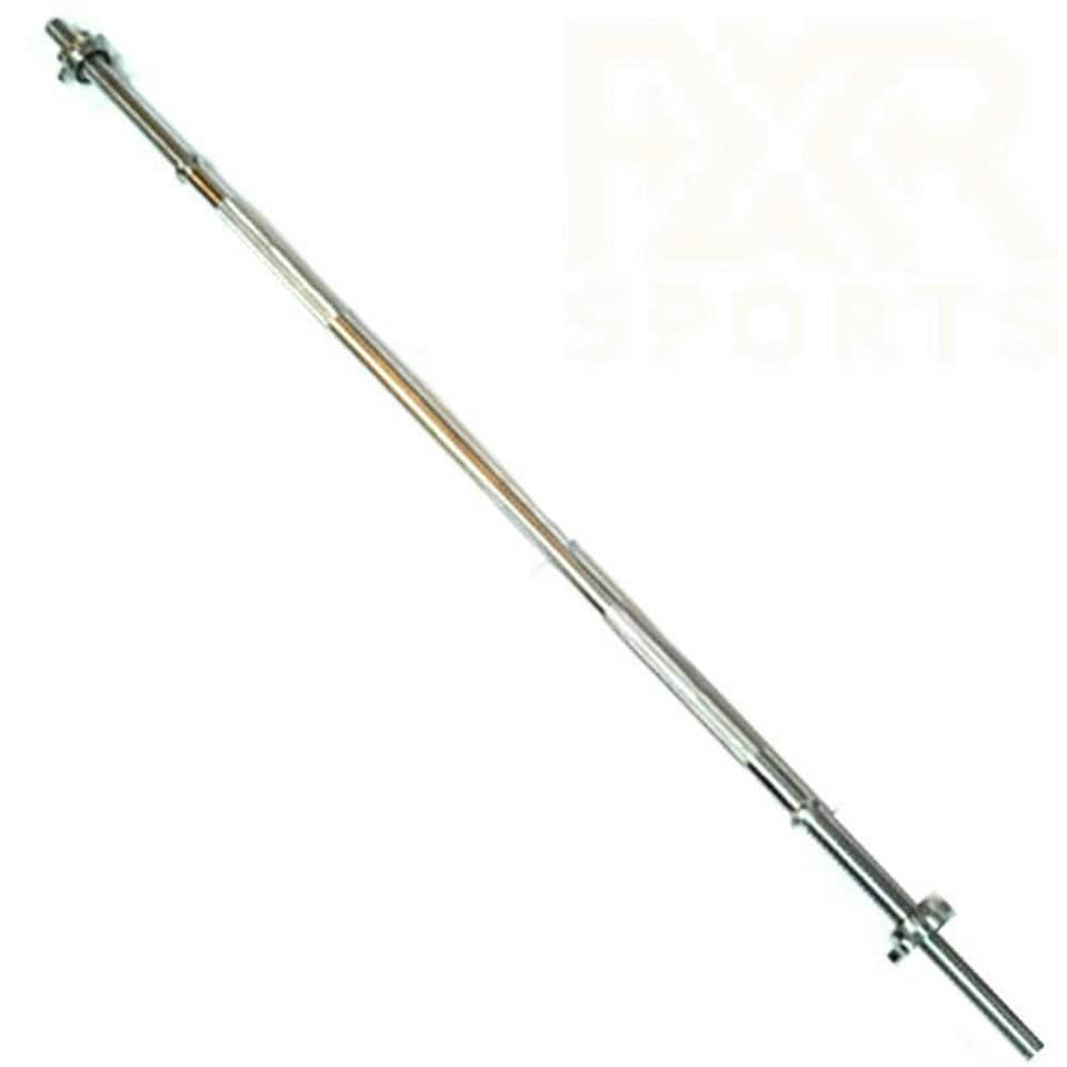 5FT CHROME STANDARD 1" BARBELL W/ COLLARS Standard