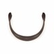 image 1 of Shires Aviemore Raised Browband Brown | Size: Full
Colour: H.Brown