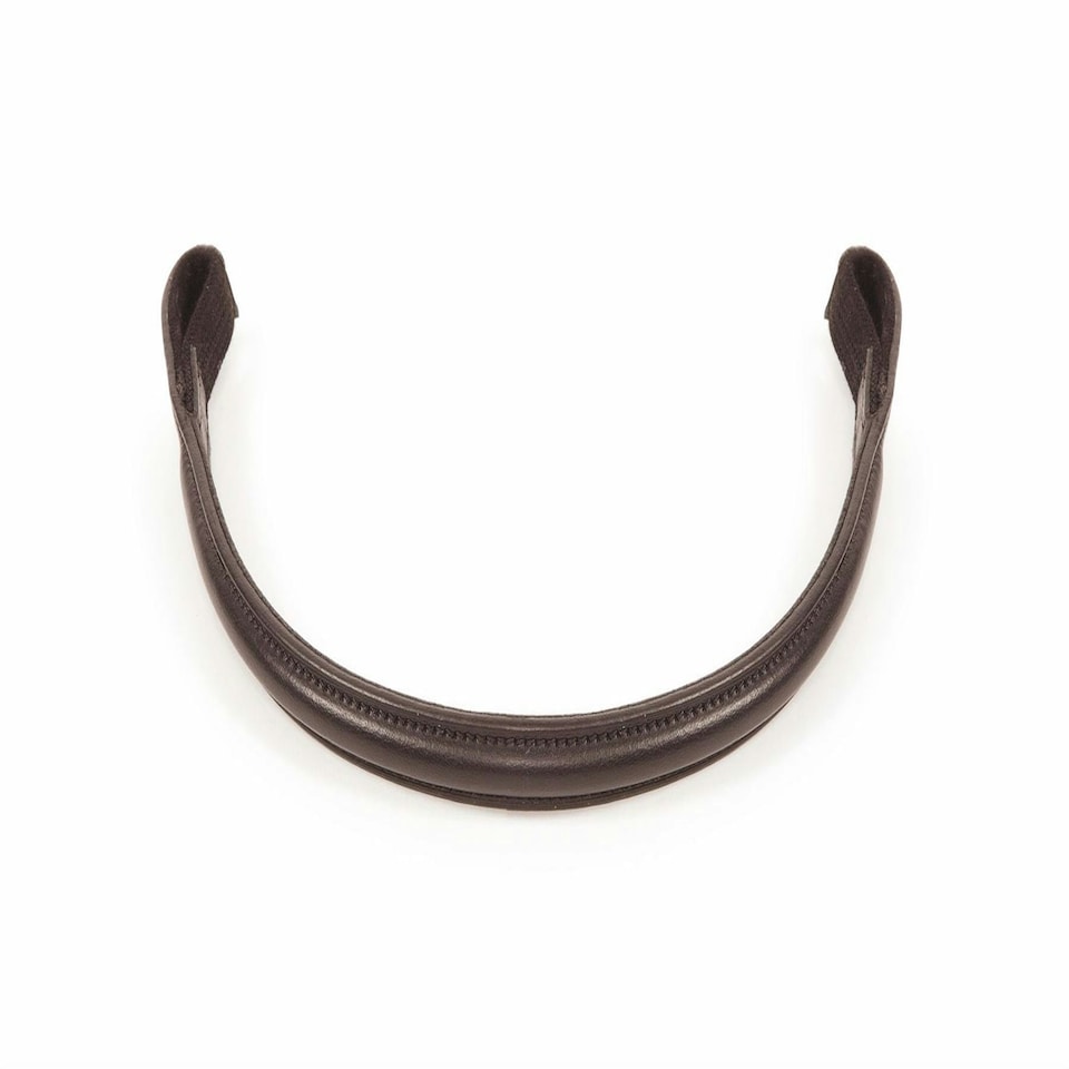 image 1 of Shires Aviemore Raised Browband Brown | Size: Full
Colour: H.Brown