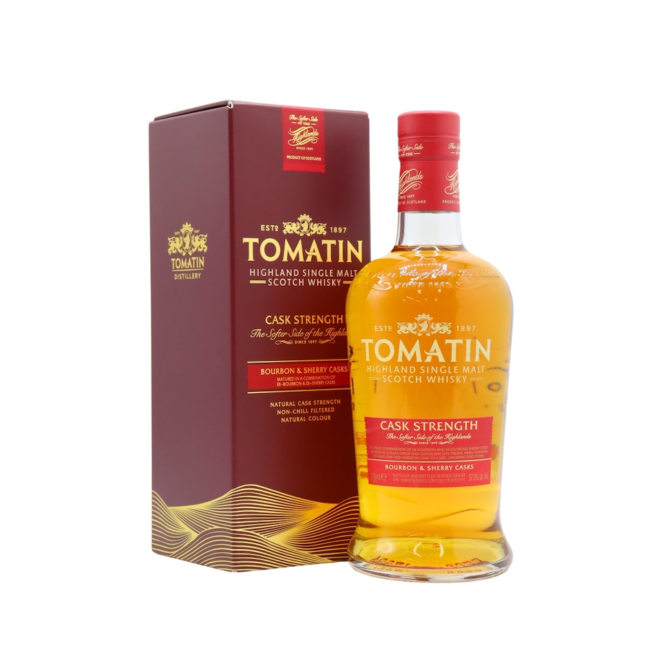 image 1 of Tomatin - Cask Strength Highland Single Malt Scotch Whisky