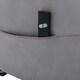 image 5 of Afton Technology Fabric Single Motor Rise Recliner Lift Mobility Chair (Grey)