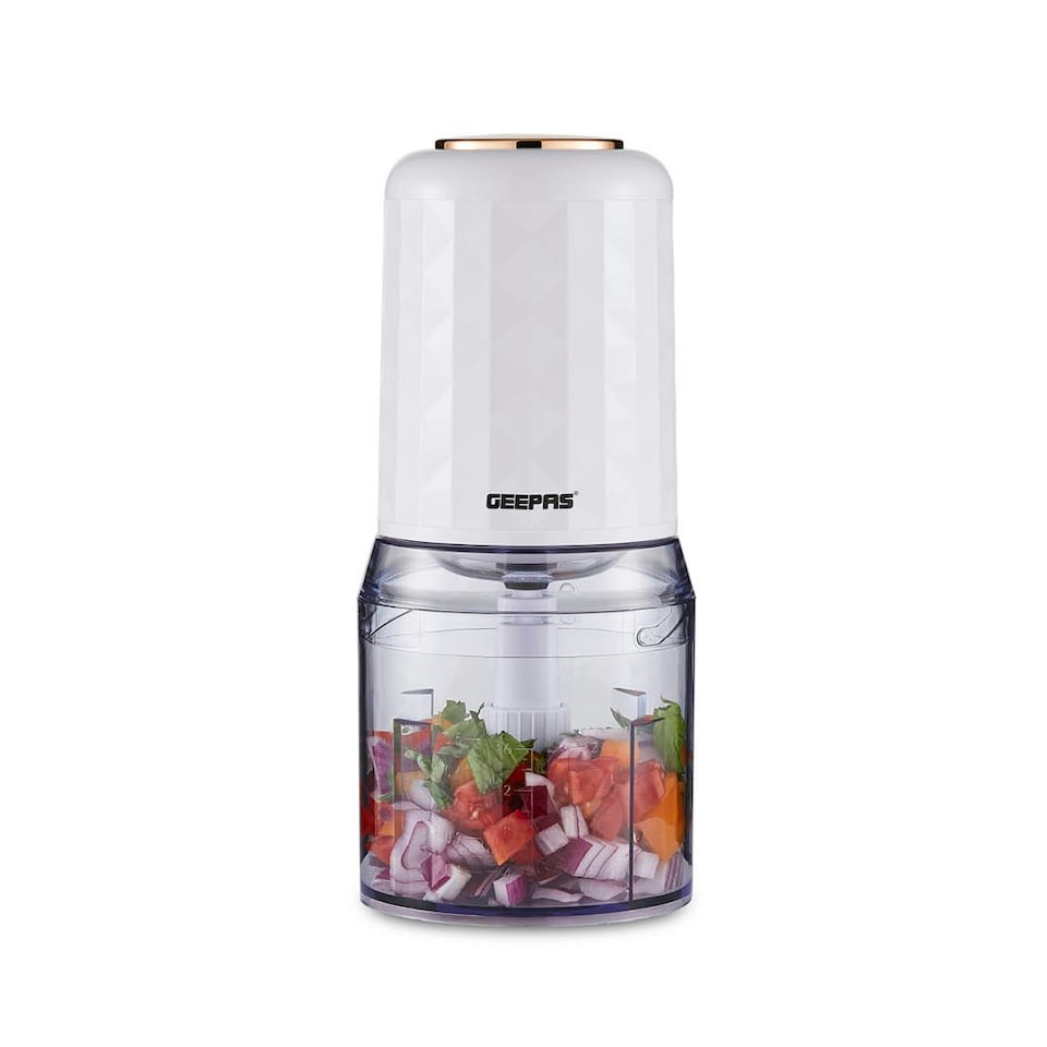 image 1 of GEEPAS Mini Food Processor - White White