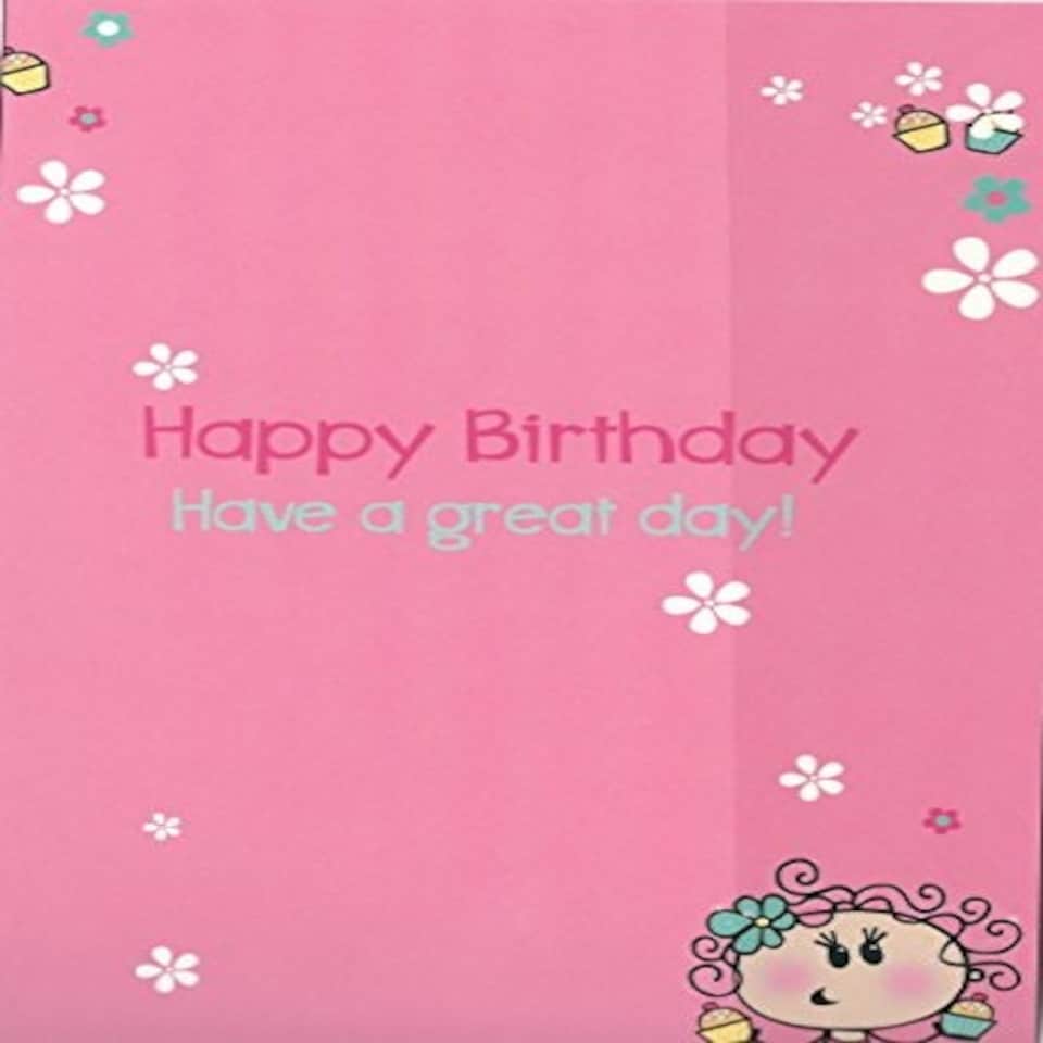 image 1 of For Granddaughter Cake Witty Words Birthday Card