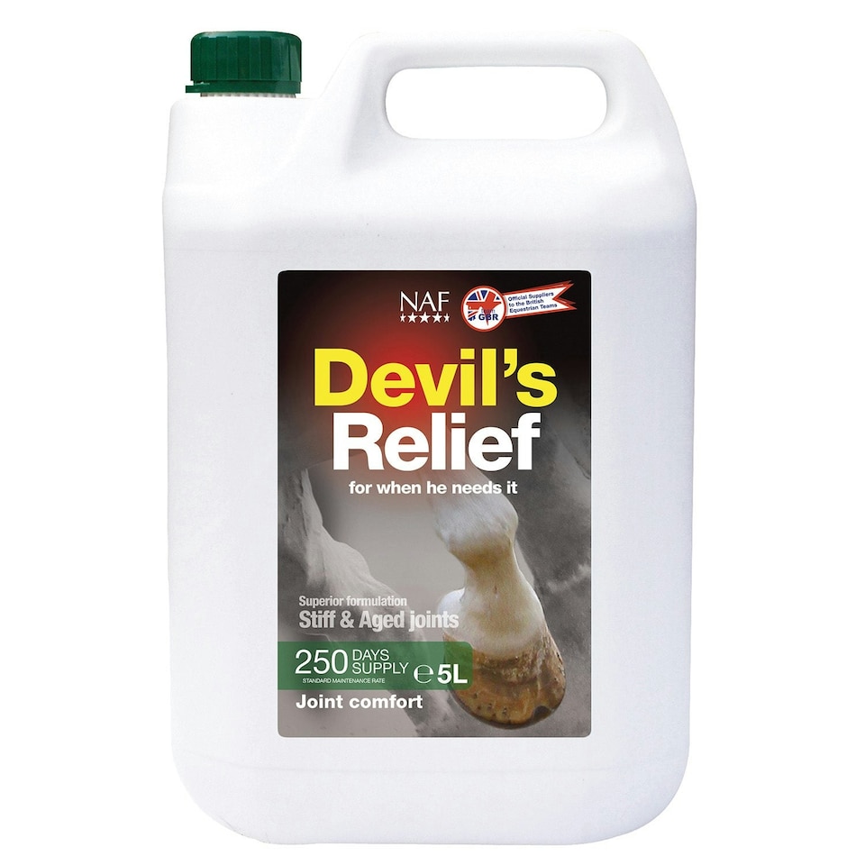 image 1 of NAF Devil's Relief For Horses - 5L