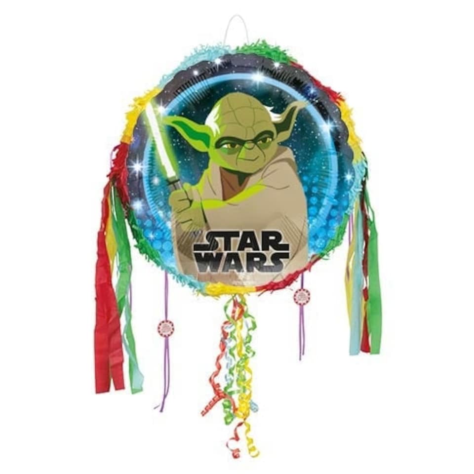 Star Wars Yoda Pull String Pinata