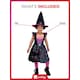 image 6 of Neon Star Witch Girls Fancy Dress Costume Kids Medium - Age 7-9