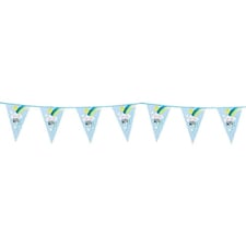 Baby Boy Plastic Bunting 6m