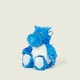 image 3 of Warmies Junior Plush Blue Dragon MEDIUM