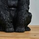image 2 of ValueLights Modern Matt Black Sitting Gorilla Monkey Table Lamp Base