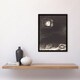 image 2 of Odilon Redon Framed Wall Art Print Glimmering Head Suspended Home Décor