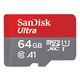 image 1 of SanDisk Ultra 64GB microSDXC Memory Card - Red