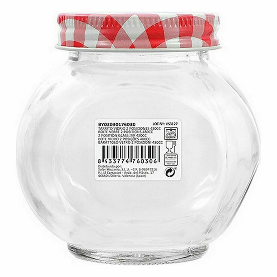 image 1 of Jar Mediterraneo Glass 480 ml (24 Units) N/A