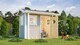 image 3 of Pingo-Log Cabin, Wooden Garden Room, Timber Summerhouse, Home Office - L230 x W189.4 x H188.1 cm | Brown