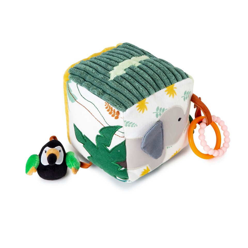 image 1 of Little Big Friends Activity Cube - Jungle