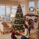 image 2 of Alivio 6ft Natural Looking Artificial Christmas Tree For Home With Metal Stand