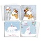 image 5 of 10 Square Winter Wonderland Trend Christmas Cards
